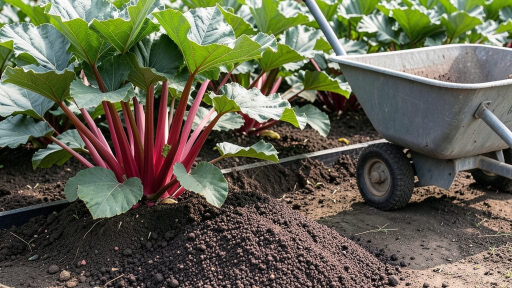 Fertilizing Rhubarb Plants: Soil pH Secrets for Sweeter Stalks