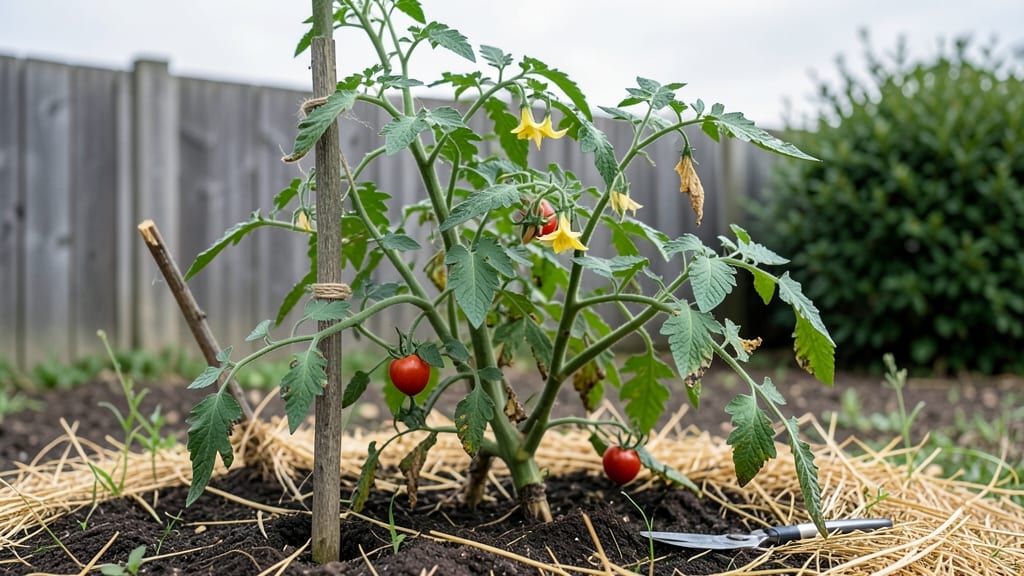 How to Grow Tall Tomato Plants: Sky-High Stems With Stake-Supported Strength