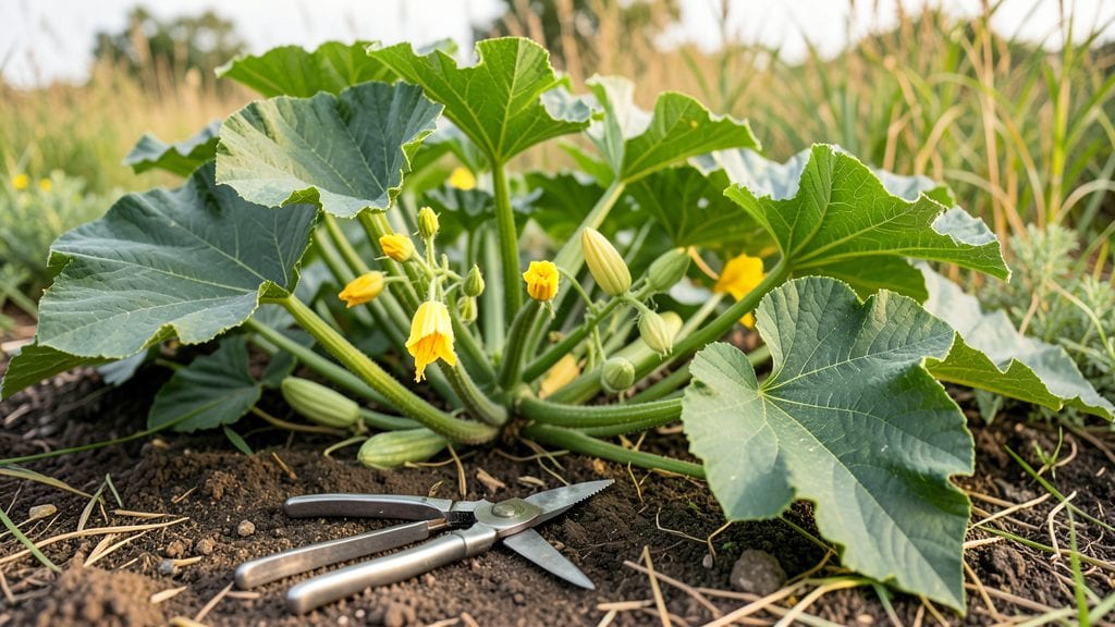 How to Prune Squash Plants: Precision Trimming for Bushier Vines and Bigger Fruit