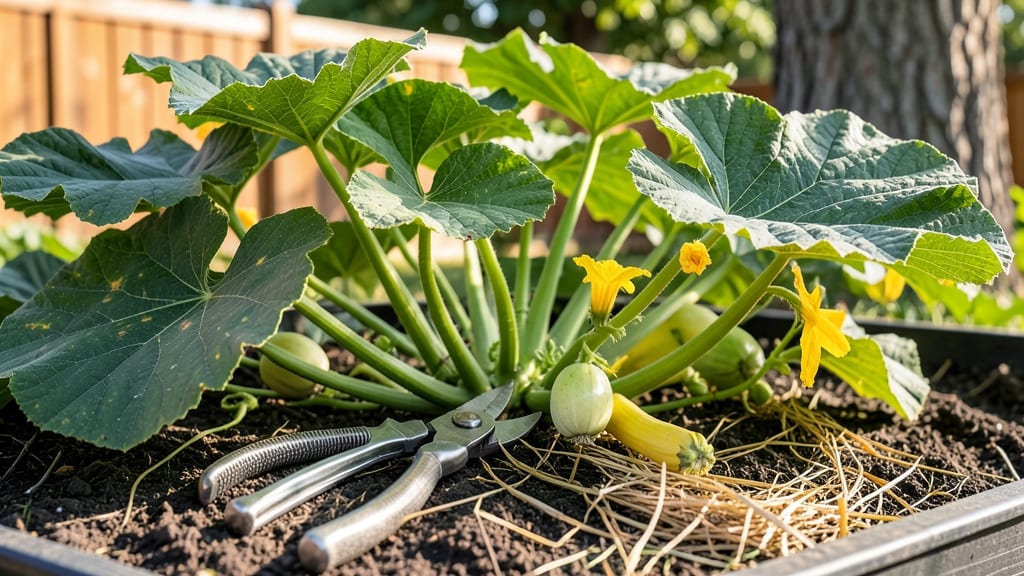 How to Prune Summer Squash Plants: Boost Yield With 3 Simple Cuts
