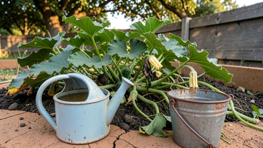 Overwatered Squash Plants: Revive Drowning Roots in 3 Steps