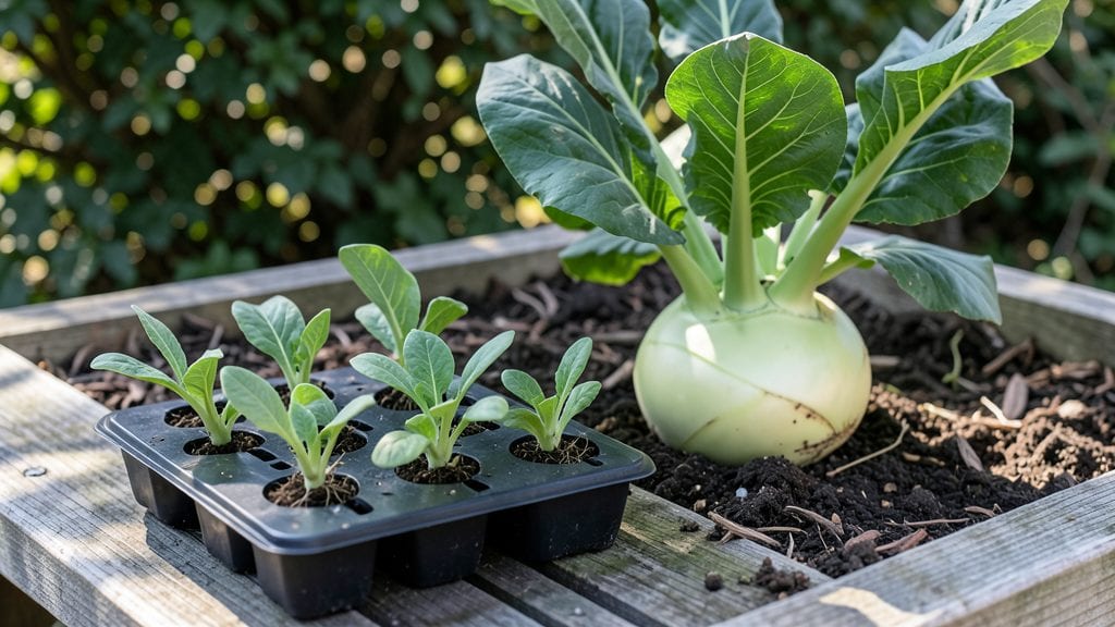 Planting Kohlrabi Seedlings: Direct-Sowing Secrets for Bushy, Crunchy Harvests