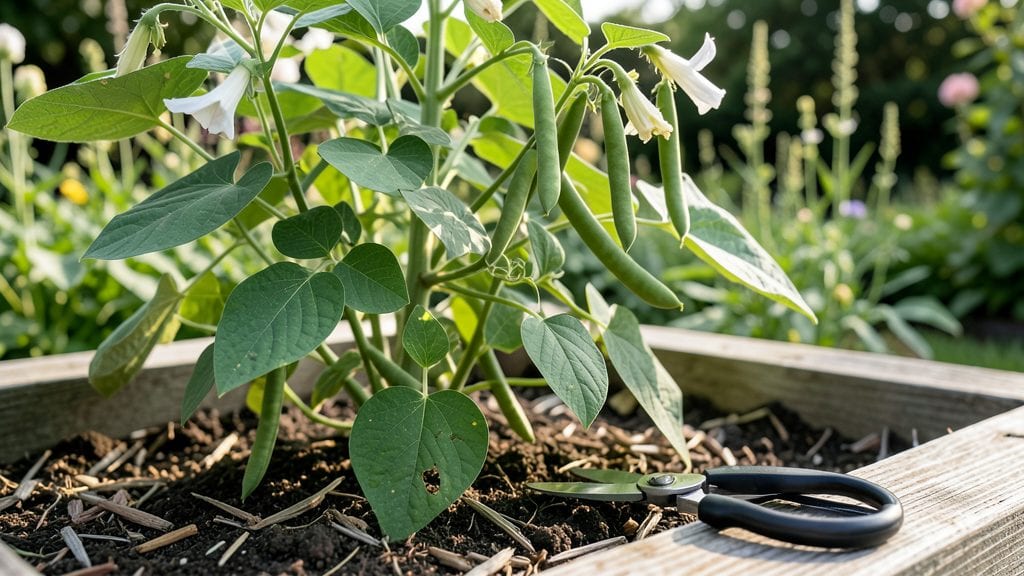 Prune Bean Plants: Strategic Trimming for Bushier Growth and Higher Yields