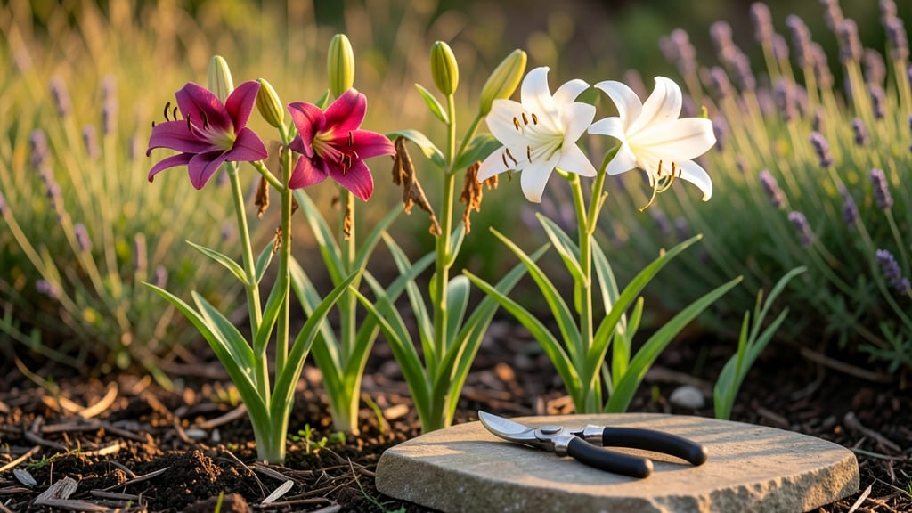 Pruning Lily Plants: Seasonal Trimming for Longer Blooms