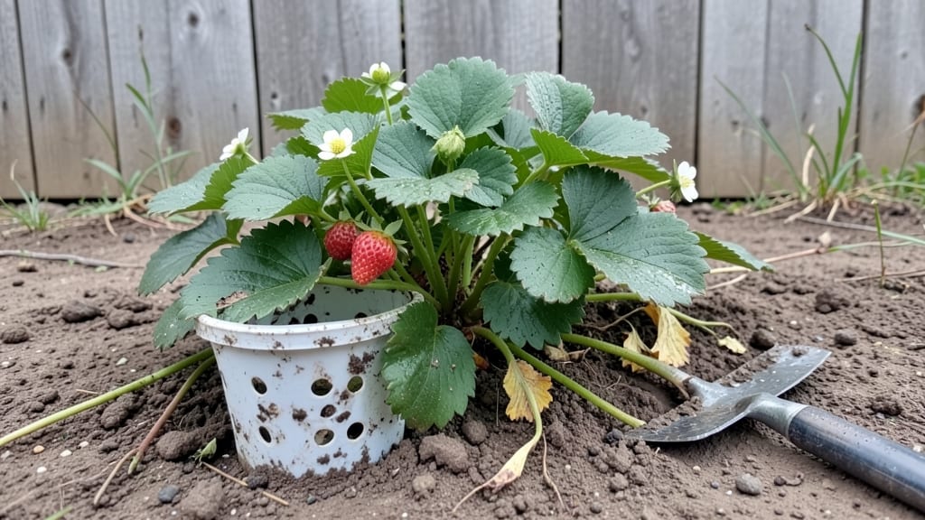 Repotting Strawberry Plants: Root Revival and Bigger Harvests