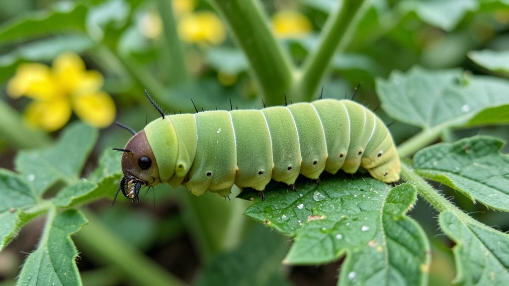 Tomato Plant Caterpillar Control: Humane Removal Without Harming Plants