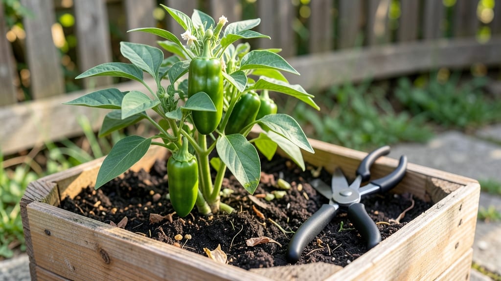 Trimming Jalapeño Plants: Precision Cuts for Bigger, Healthier Peppers