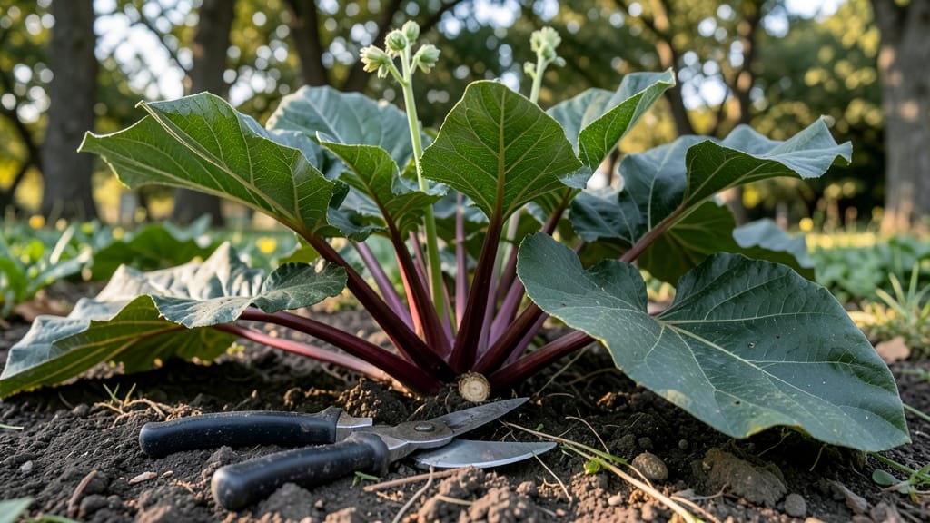 Trimming Rhubarb Plants: When and How to Boost Next Year’s Harvest