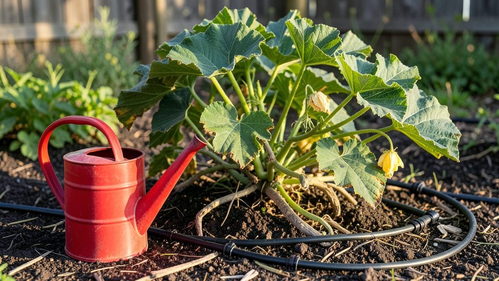 Underwatered Pumpkin Plant: Revive Wilted Vines in 24 Hours