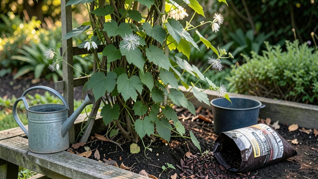 Watering Clematis Plants: The Right Frequency for Lush, Long-Lasting Blooms