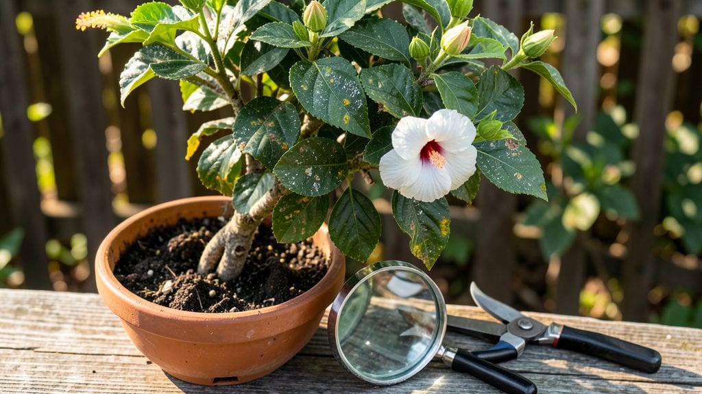 White Fungus on Hibiscus Plants: Non-Toxic Removal & Prevention Guide